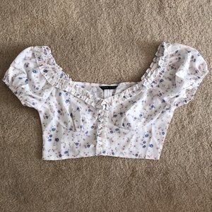 Cropped blouse